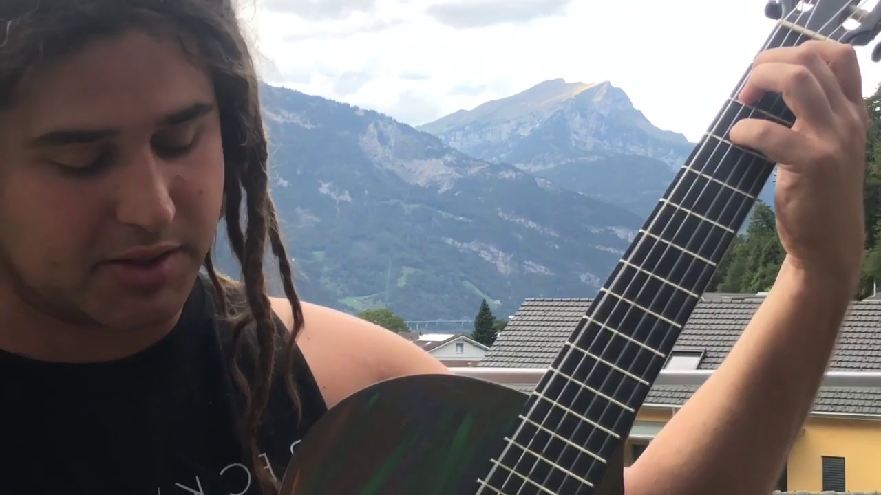Easy Spanish Guitar Song Lesson- dark and mysterious sound!
