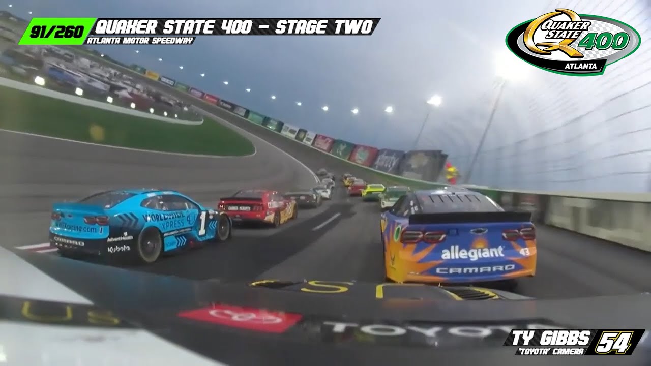 2023 NASCAR Quaker State 400 At Atlanta Onboard Race