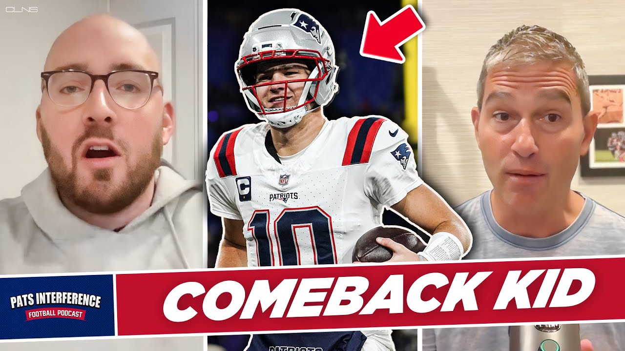 LIVE: How a Drake Maye leap saved the Patriots in Baltimore | Pats Interference