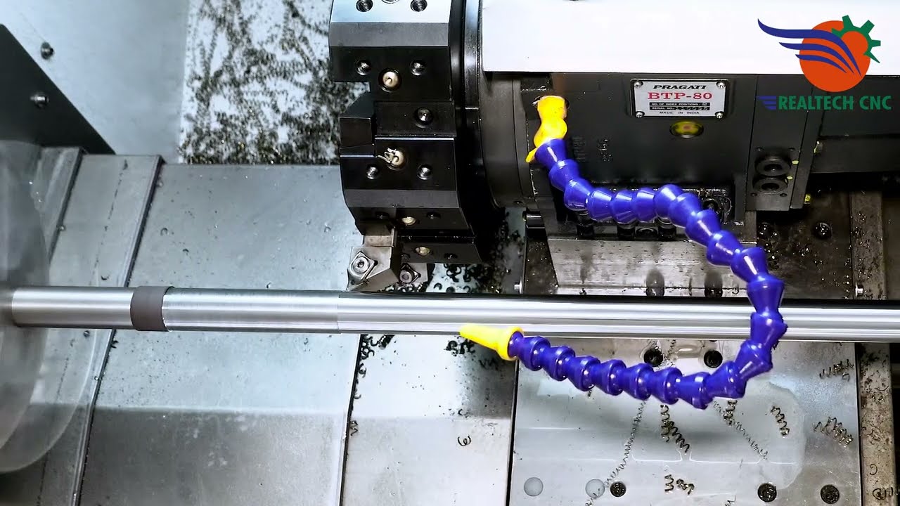 Длина вала 594 мм | Модель RF-50/750 | Станок RealTech CNC VD-300