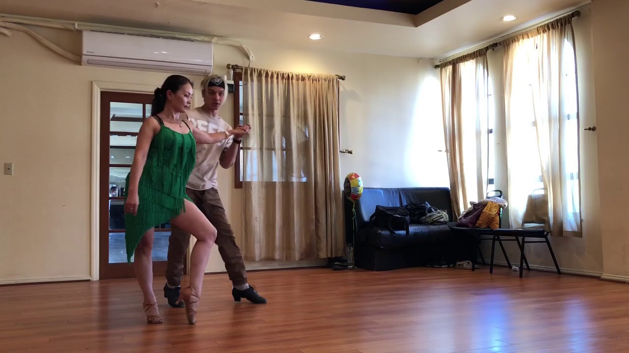 💥Cha Cha technique with OLEG 💥 practicing tips to improve 😝 quality of the movement