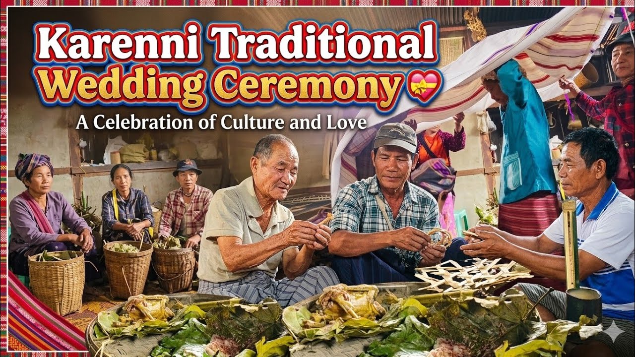 Khu Tyar Reh 💕 Maw Ngar Mar Traditional Wedding Ceremony 💝