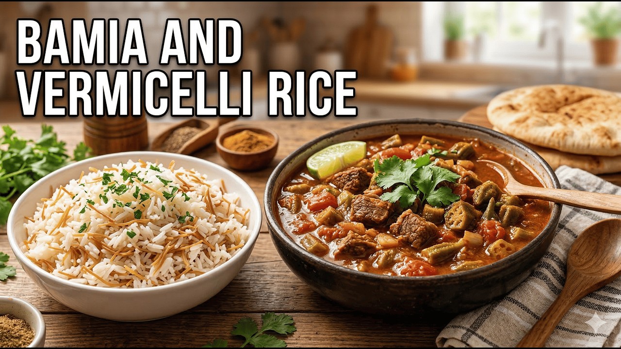 أغلب الناس بتطبخ البامية غلط! 🤐🥘 أنسي أي طريقة تانية وجربي هي الطريقة ✨