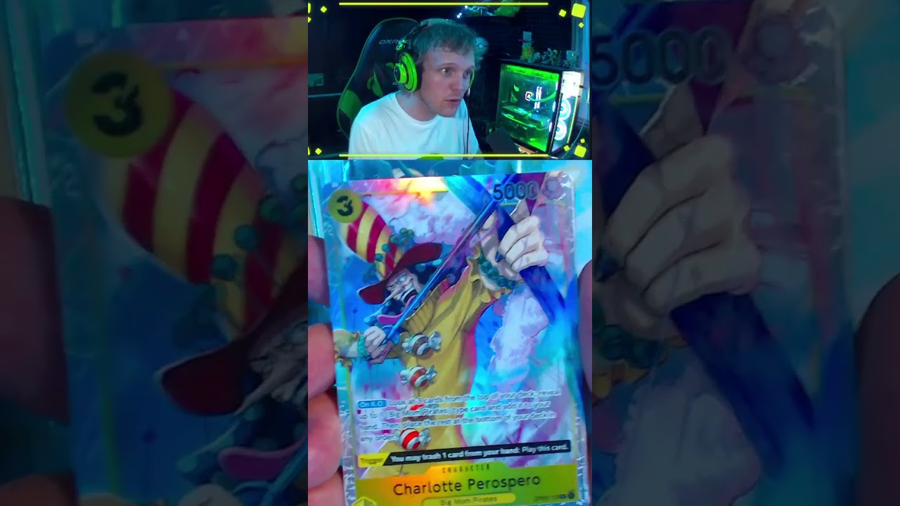 Charlotte Perospero mit einem CRAZY Artwork 😱 #shorts #onepiece #onepiecetcg #onepiecetcgpulls