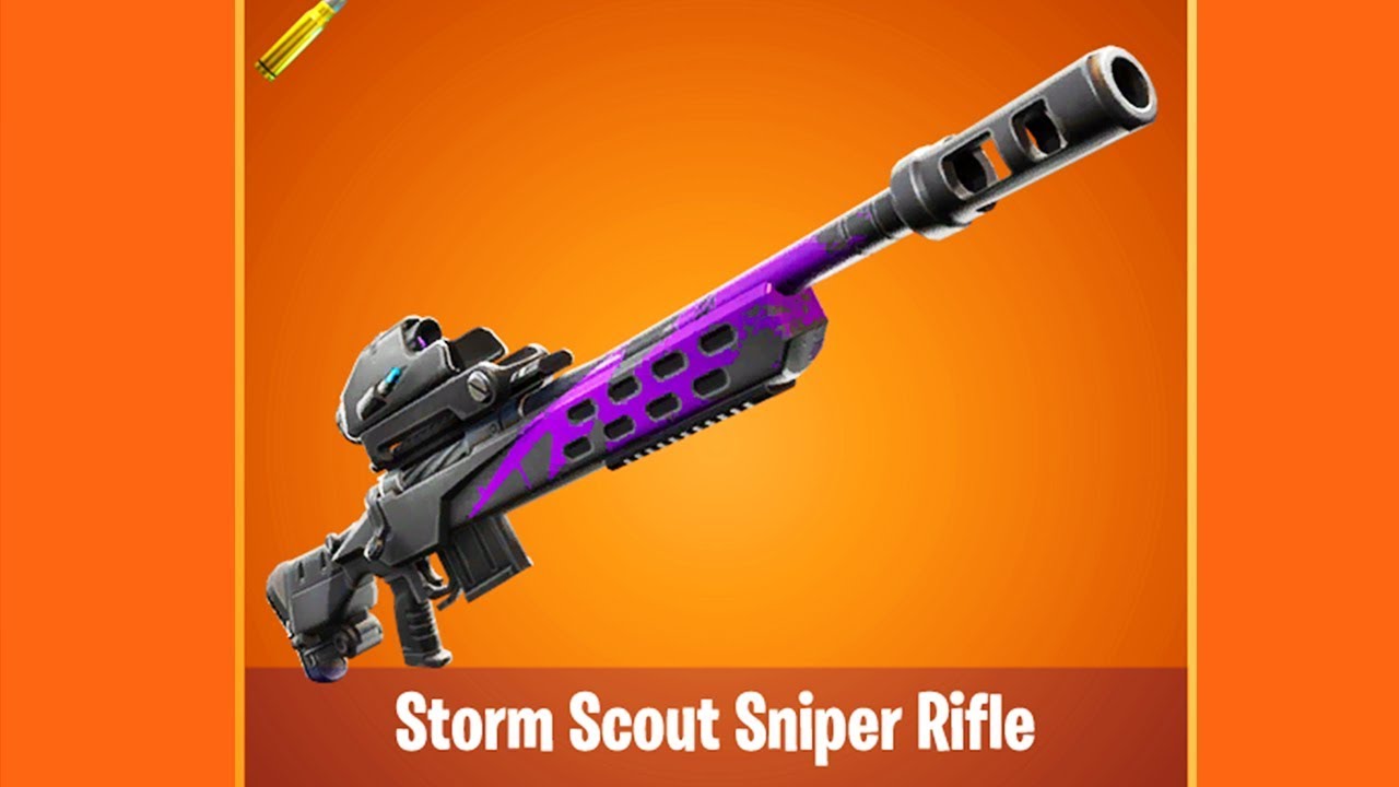 NEW STORM SCOUT SNIPER RIFLE IN FORTNITE (Patch v9.40)