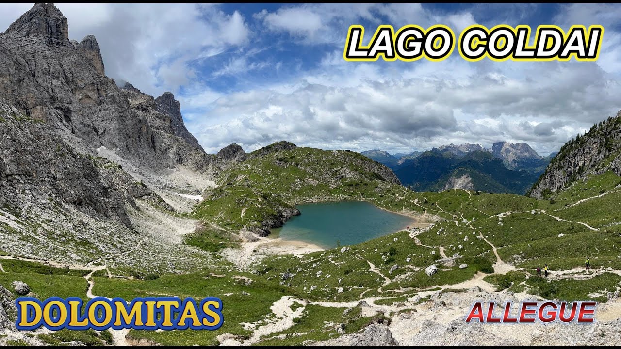 Dolomitas. Lago Coldai desde Allegue