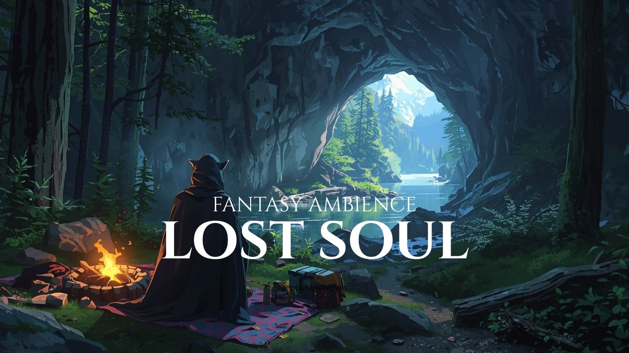 For when you feel lost but hopeful...🌑 Fantasy Exploration Ambience