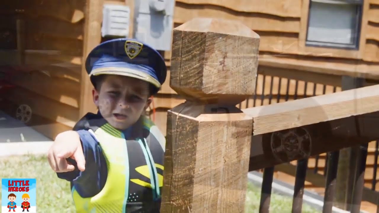 Little Heroes Officer Ryan and Smalls Patrol the Park