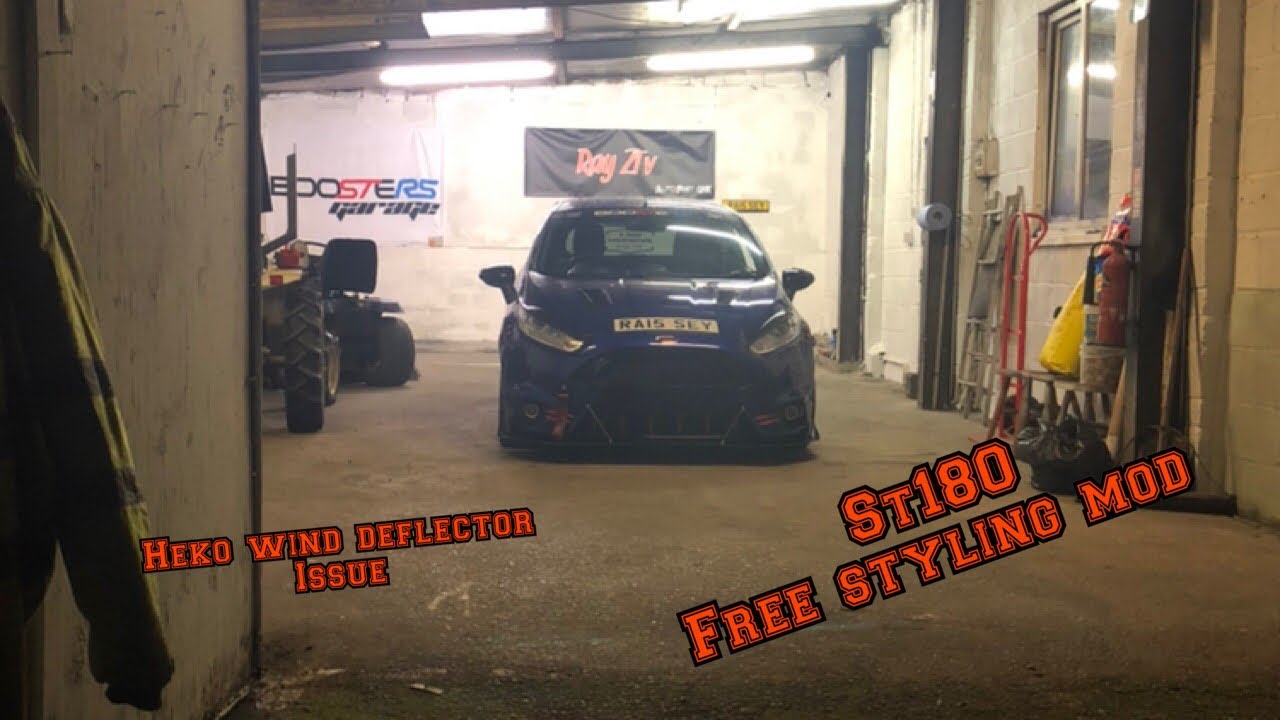 Heko wind deflector issue - Free styling mod - St180 / Mk7 Fiesta