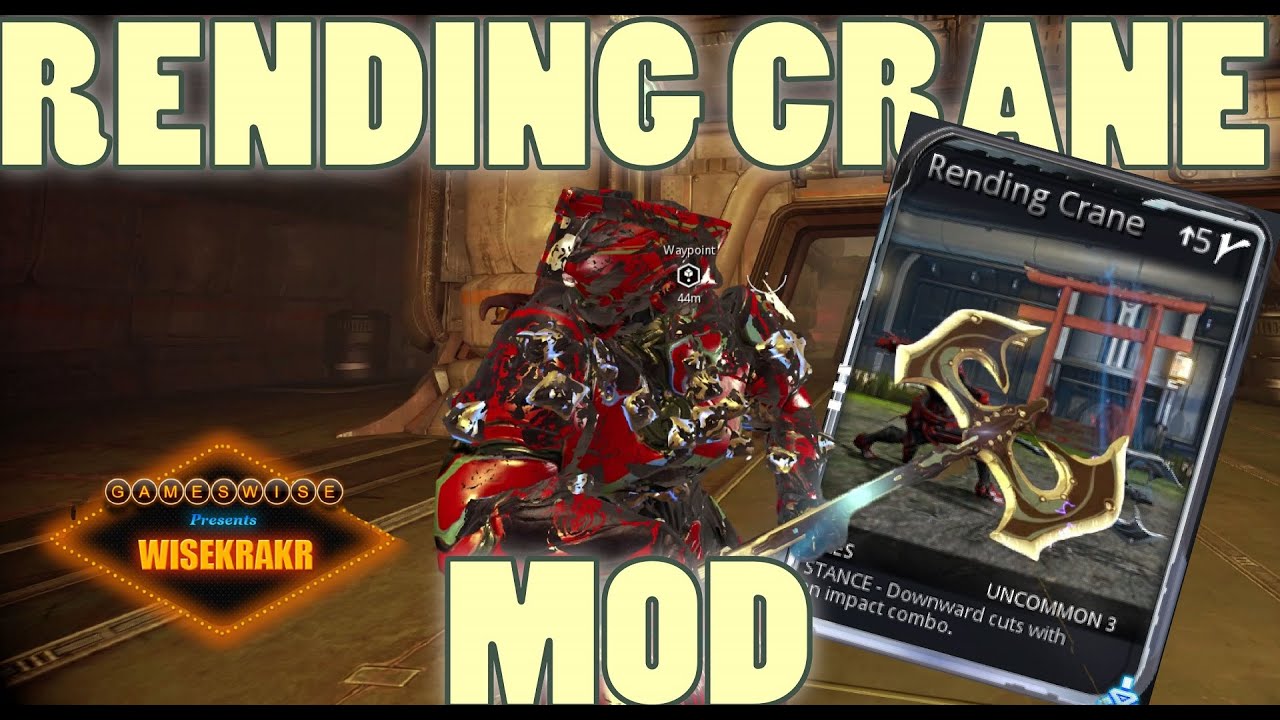 RENDING CRANE MOD [Axes] Melee 2.0 - Warframe Mods | GamesWise
