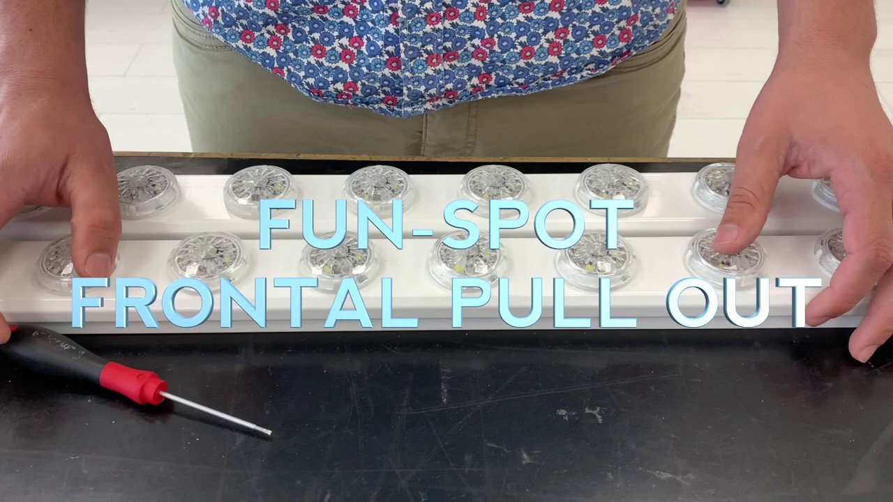 FUN-LED - Fun-Spot - Frontal Pull Out Feature