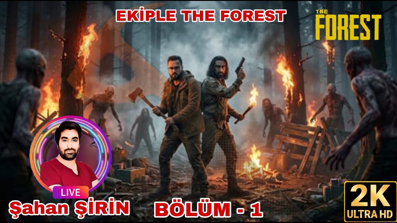 Ekipçe Girdik, Çıkamadık | The Forest @evsiztospa  #2k #survival