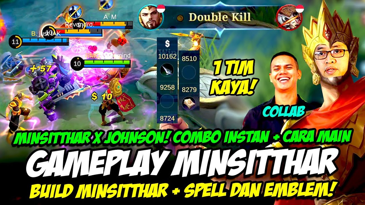 MAU CEPAT KAYA 1 TIM ❓ PAKE HERO MINSITTHAR ❗ BUILD MINSITTHAR + GAMEPLAY MINSITTHAR ❗ w/  