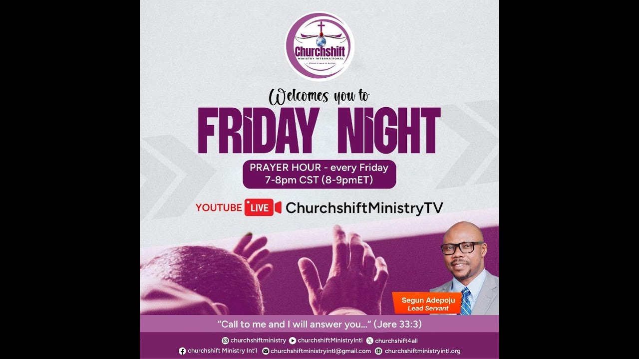 Churchshift Ministry Prayer Hour