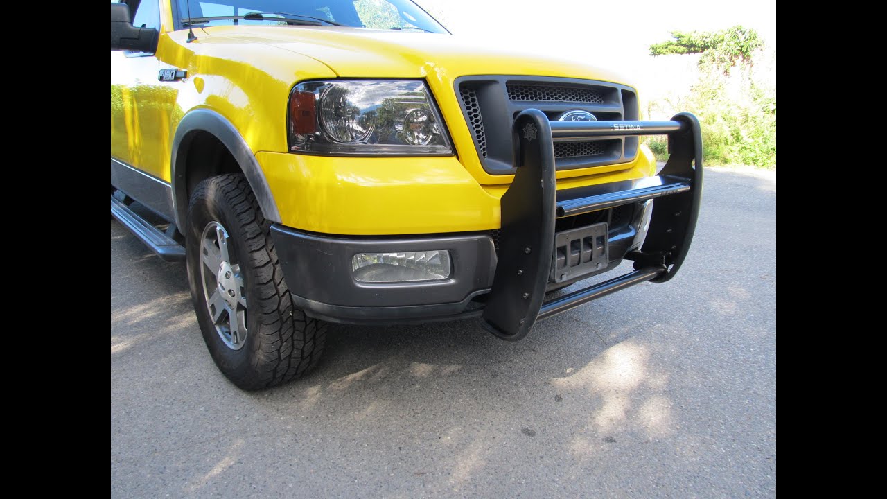 Setina PB400 push bar install on 04-08 F-150