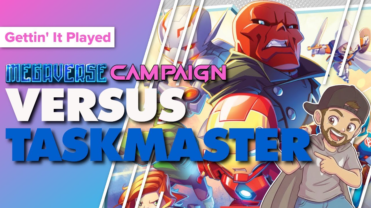 Marvel United Megaverse Campaign vs. Taskmaster | Game #10 Avengers