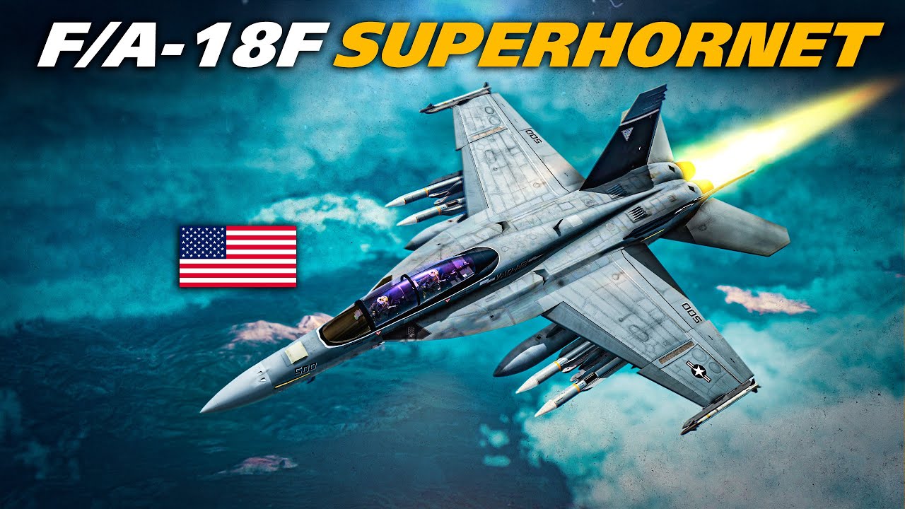 F/A-18F Super Hornet Precision Strike над Германией | Против МиГ-29 | Цифровой боевой симулятор |...