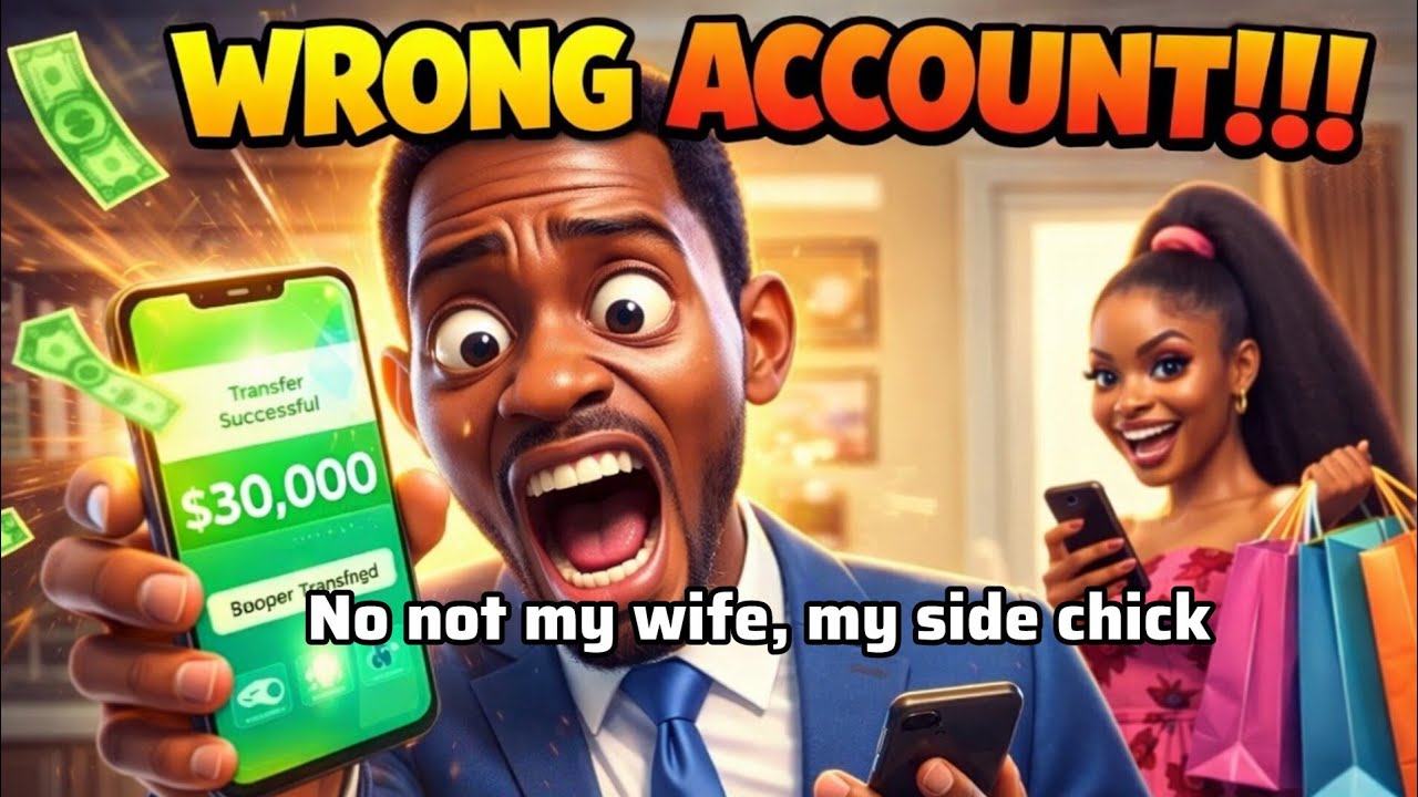 MY STINGY HUSBAND MISTAKENLY SENT $30,000 TO MY ACCOUNT, INSTEAD OF HIS SIDECHICK. #folktales