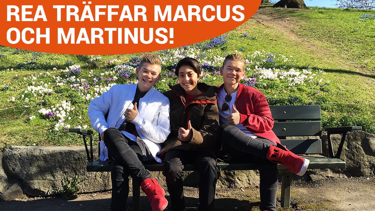 Marcus och Martinus: Så var det att bli känd – REA-vloggen