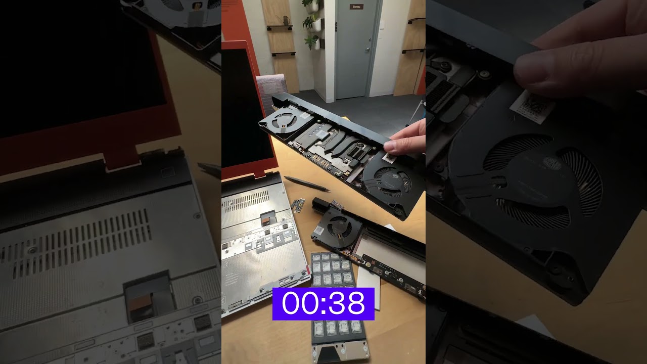 Ever seen a GPU upgrade in less than 2 minutes? We tried on prototype Framework Laptop 16