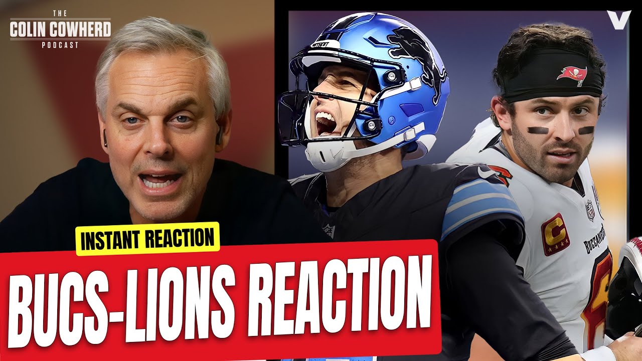 Bucs-Lions Reaction: Detroit beats Baker Mayfield; Mariners-Blue Jays MLB | Colin Cowherd NFL
