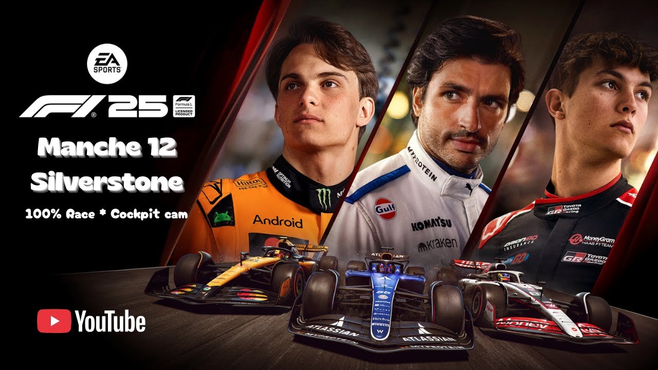 [PS5] - F1 25 - Silverstone - Cockpit CAM*100% Race - Team-eRacing