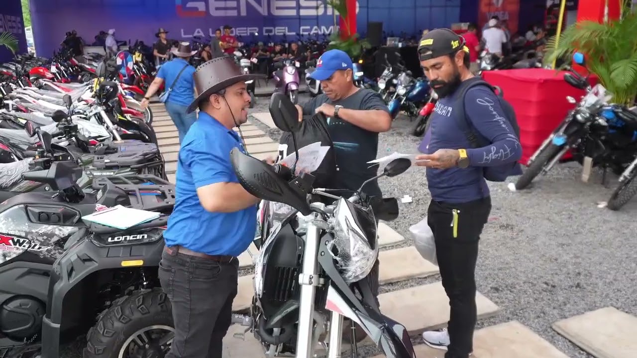 Las mejores motos est&aacute;n presentes en la Feria Ganadera Internacional Managua 2025 🏍️🔥
