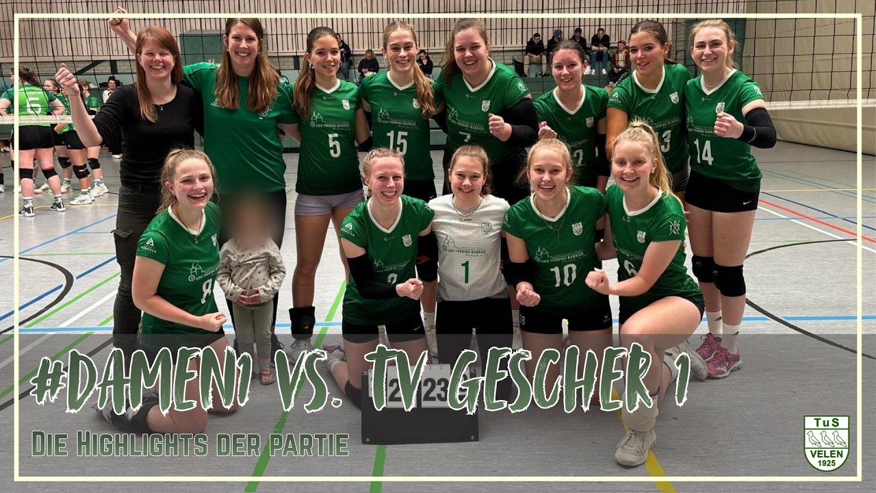 #DAMEN1 vs. TV Gescher 1 | Volleyball | TuS Velen 1925 e.V