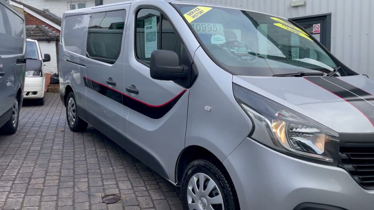 Renault Trafic 1.6 dCi ENERGY 29 SAT NAV Business+ Crew Van Double Cab NOW SOLD