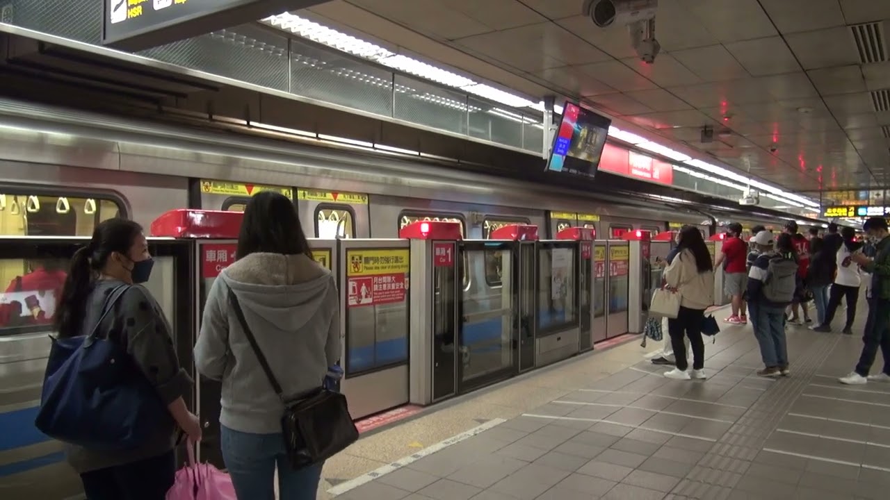 【音響設備變大聲了】台北捷運 淡水信義線 110次(?) C381 517/ 518(?) 往象山 台北車站 進站 出站