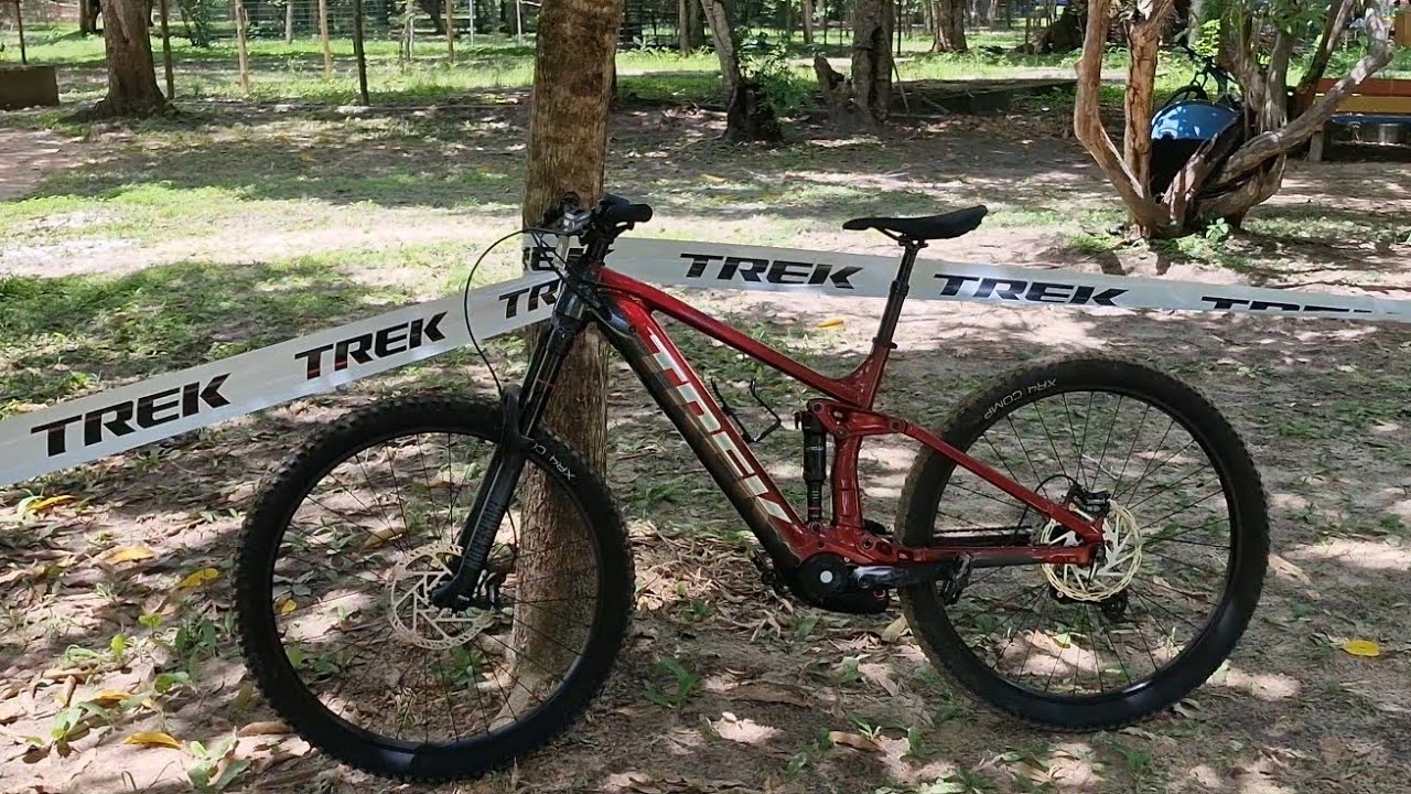 E-Bike TREK RAIL 5 - Andei nesta maravilhosa Mountain bike elétrica.