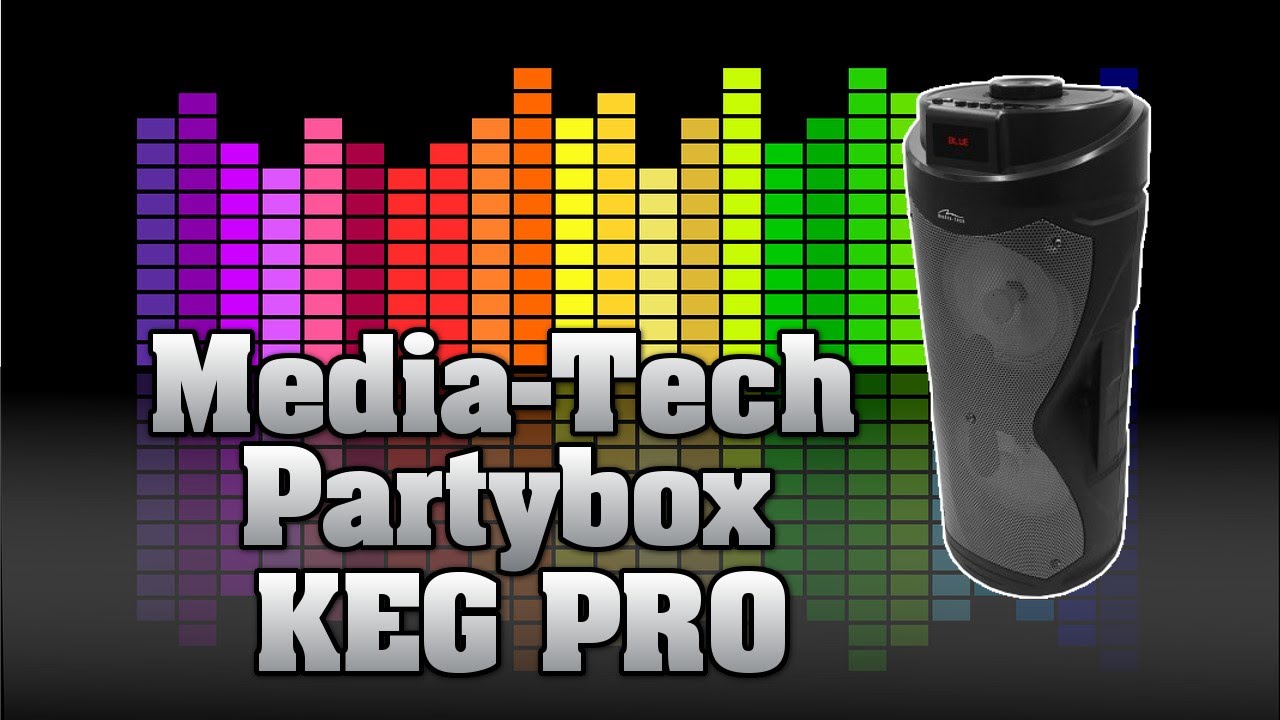 Media-Tech Partybox KEG PRO - budżetowy żejbiel i KARAOKE! | test, recenzja