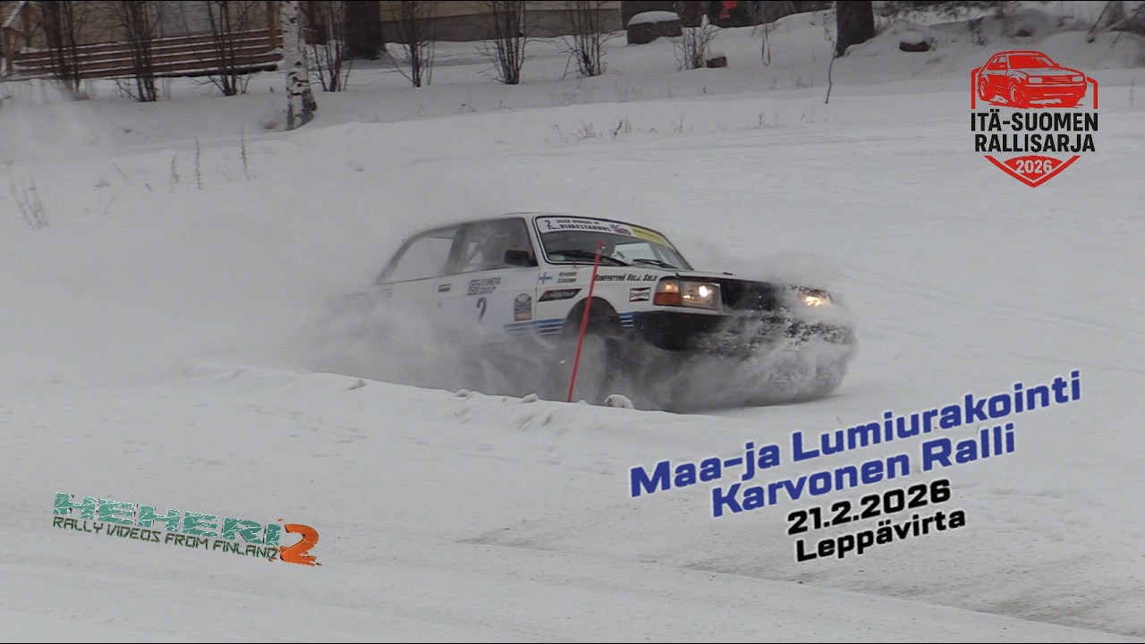 Maa- Ja Lumiurakointi Karvonen Ralli 2026, Leppävirta