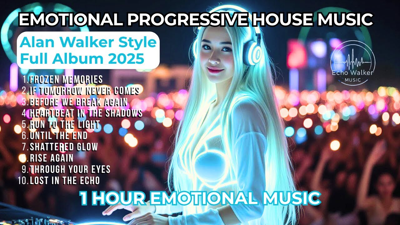 Deep Emotional EDM Mix 2025 | Alan Walker Style | Heartbreak Music