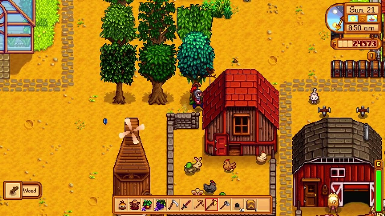 Stardew Valley Peaceful Gameplay #15 (No commentary)