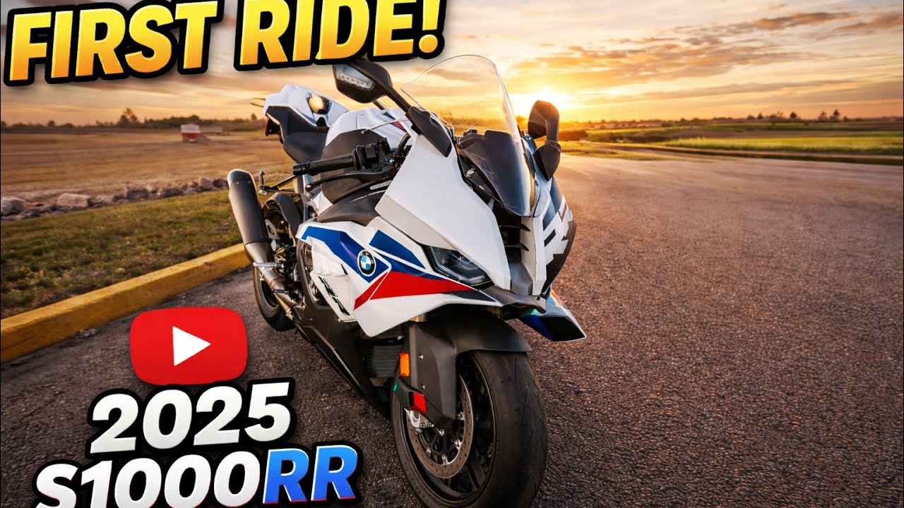 Первая поездка на моем новом S1000RR M Package 2025 года!! Стоит ли апгрейд?!