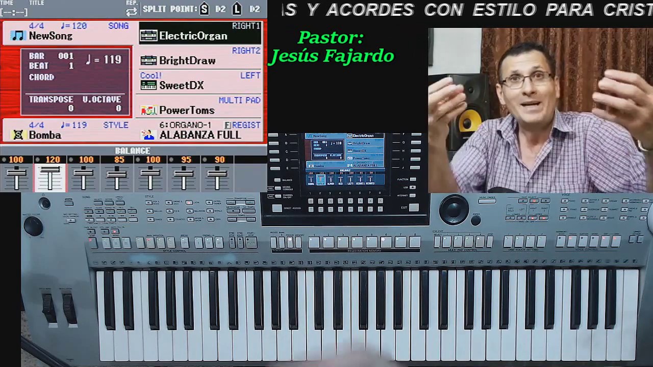 Creando Ritmo Tropical en  el Yamaha  PSR-S910  Part. 1  - Jesús Fajardo