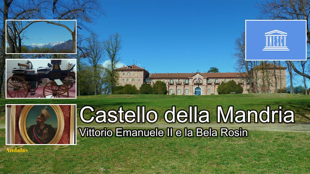 Castello della Mandria o della Bela Rosin - Unesco - Venaria - Torino - Piemonte
