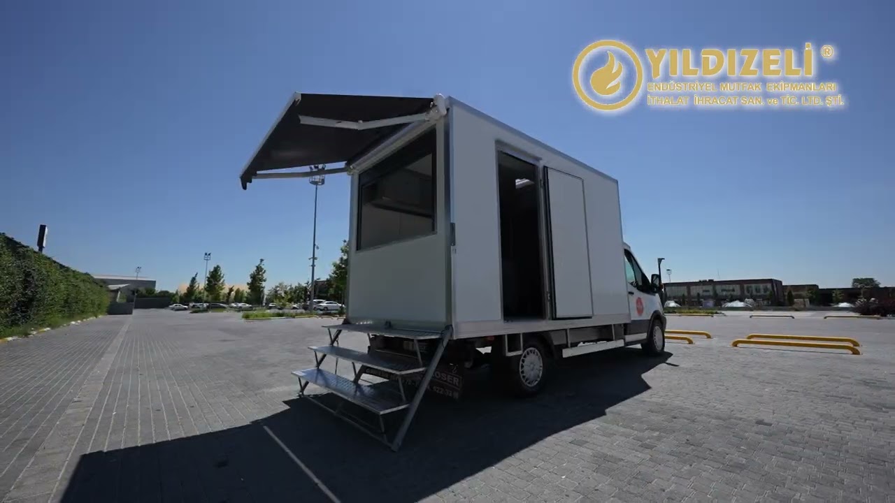 YILDIZELİ ENDÜSTRİYEL MUTFAK // MOBİL MUTFAK TANITIM FİLMİ // 2023