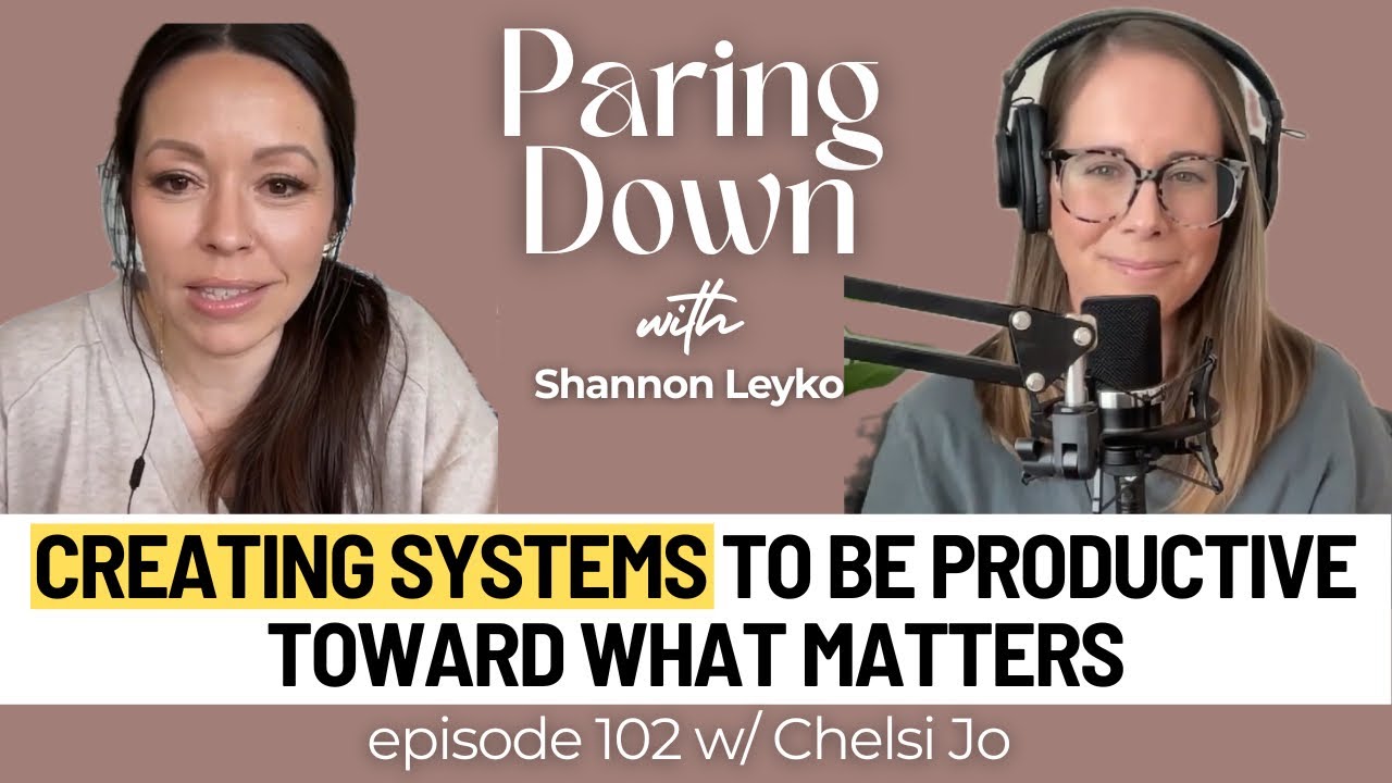 Creating Systems to Be Productive Toward What Matters