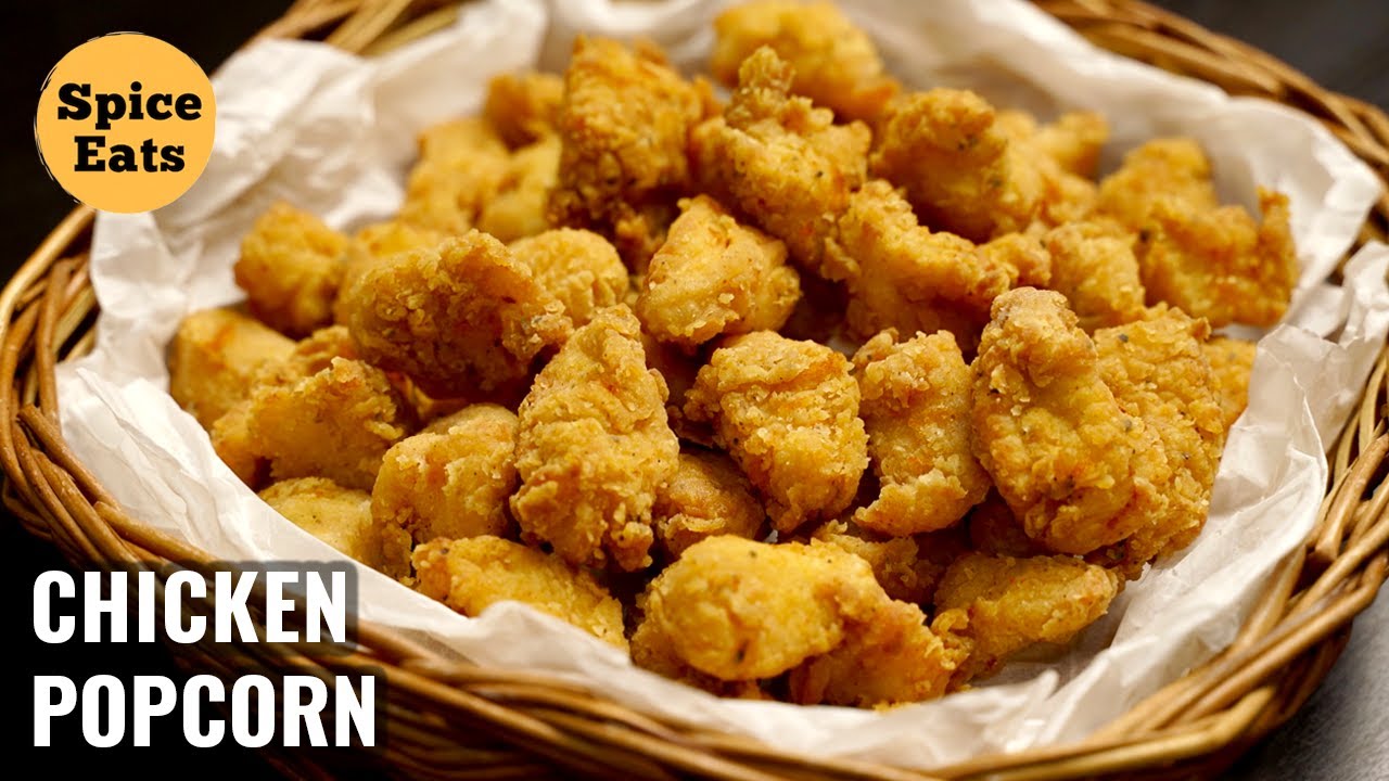 PERI PERI CHICKEN POPCORN | POPCORN CHICKEN RECIPE | SPICY CRISPY CHICKEN POPCORN