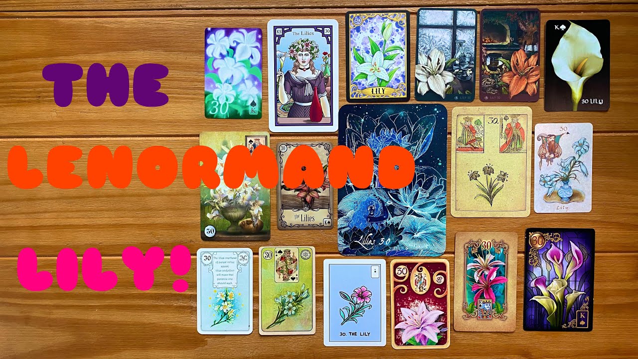 Everything you need to know about the Petit Lenormand Lily card!