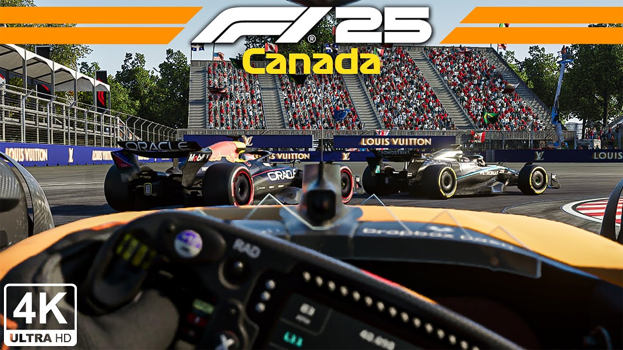 Lando Norris McLaren MCL39 | 2025 Canadian GP ULTRA IMMERSIVE F1 25 Gameplay