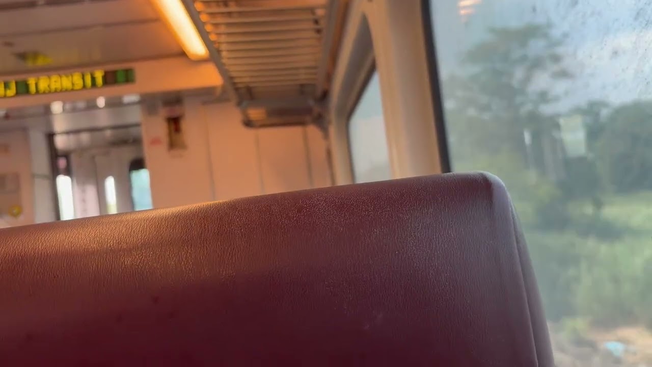 NJ Transit North Jersey Coast Train #7240 Comet V Ride from Long Branch to Red Bank