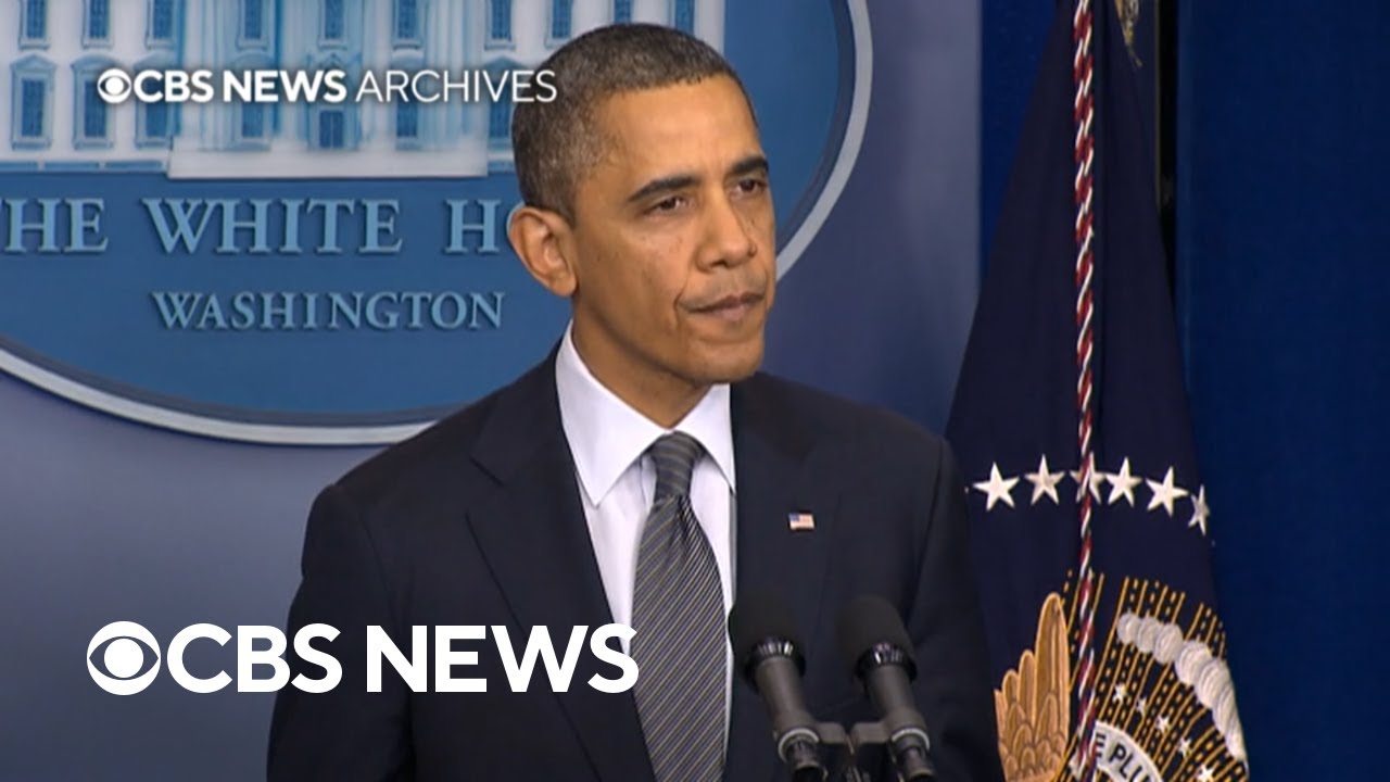 From the archives: Obama addresses Sandy Hook school shooting from White House briefing room