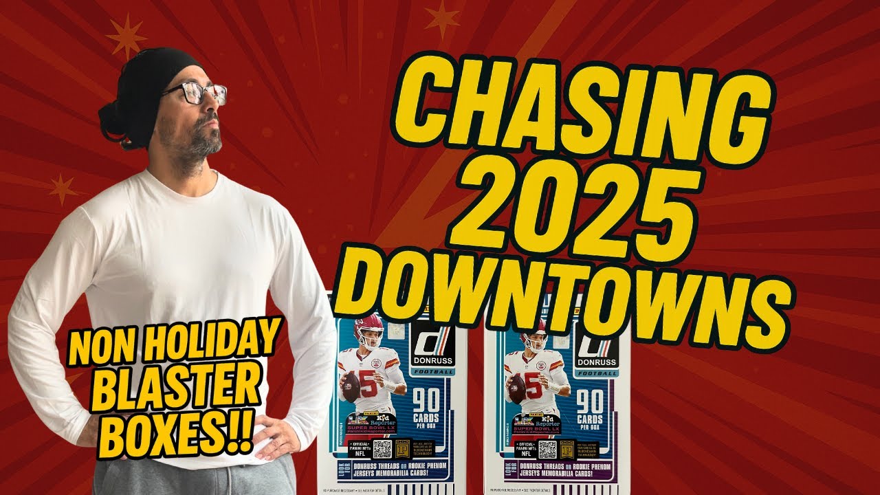 2x 2025 Donruss Football Blaster Box Opening 🔥 Pulled 4 Rookie QBs & a Big RB Hit!
