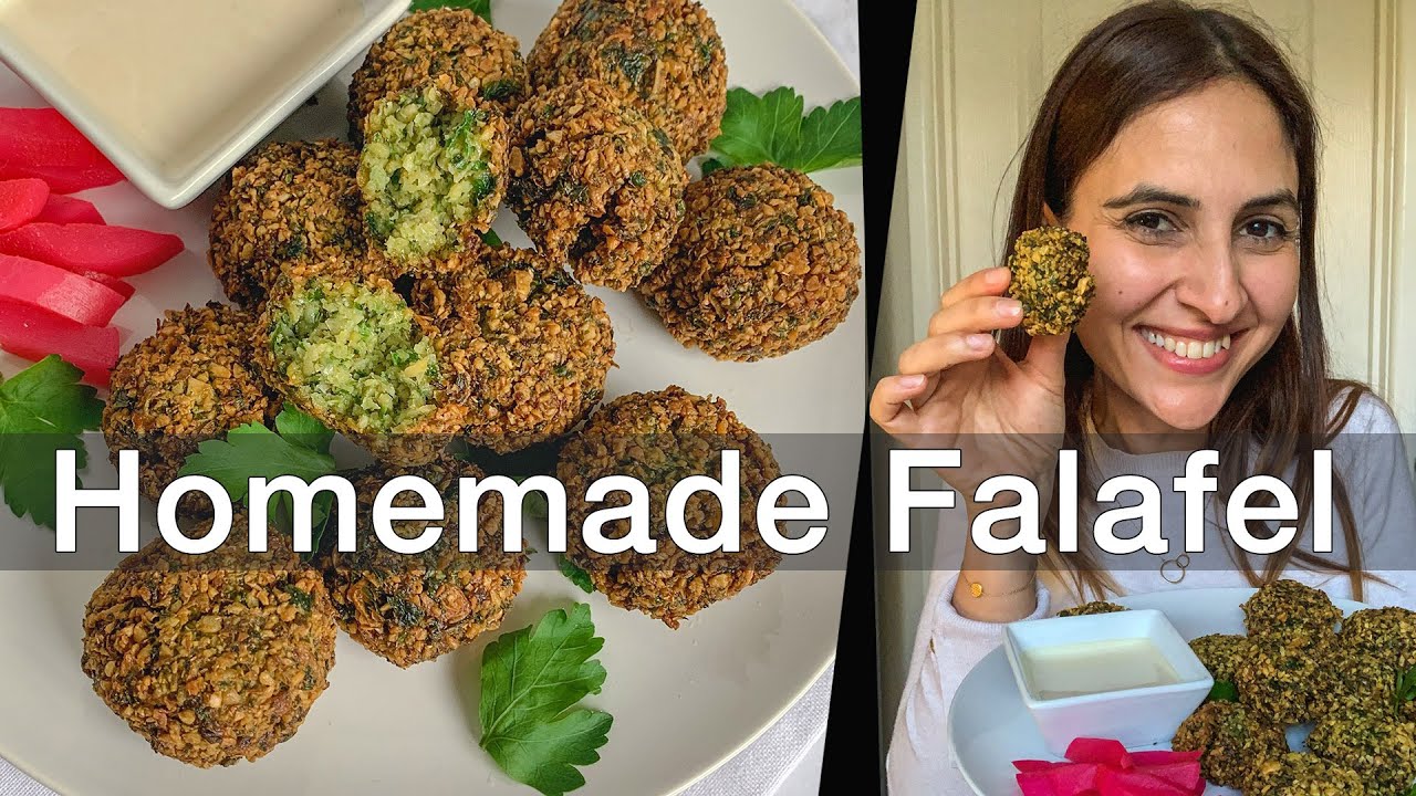 Homemade Falafel -  Cooking With Ayeh