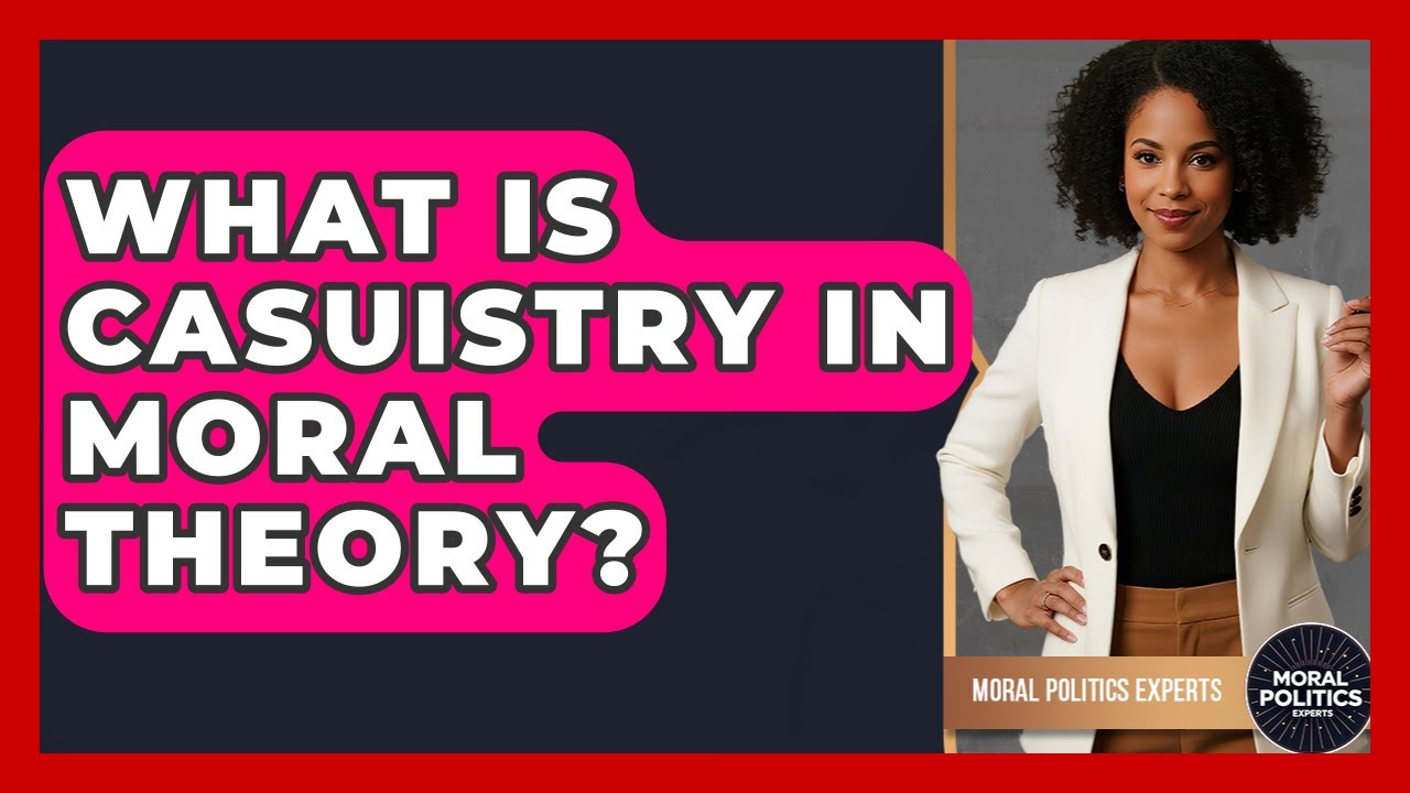 What Is Casuistry In Moral Theory? - Moral Politics Experts
