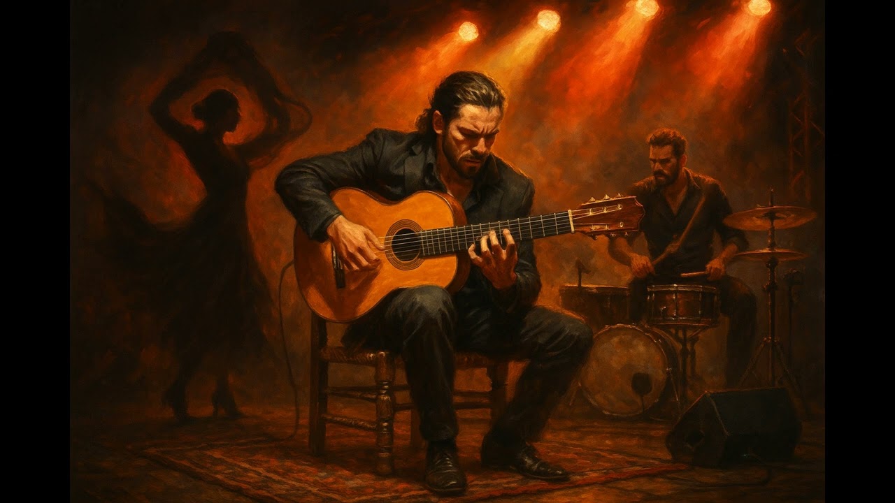 🎵 Flamenco: Guitar Fire &ndash; Dramatic Fusion Solos | AI by Acure8
