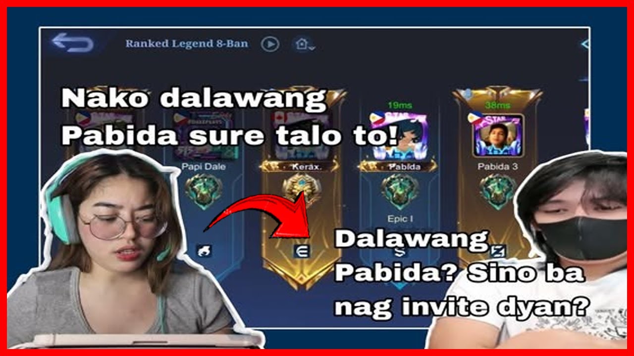 Dalawang Pabida nakalaro nila kerax at ate shai. Double stress e hahaha  #mlbb #trending #fyp #fy